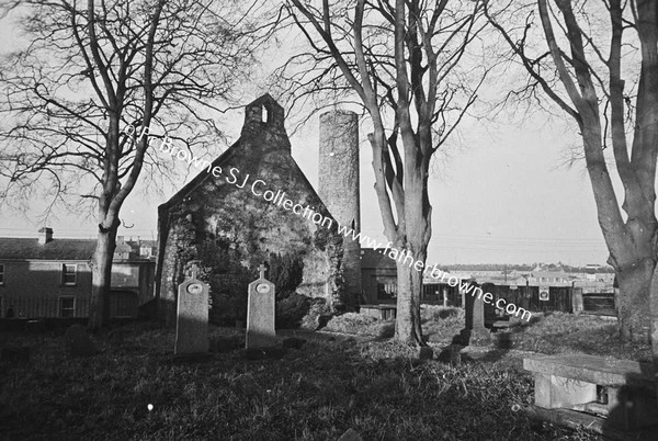 ST CRONAN'S CHURCH  CROSS AND TOWER